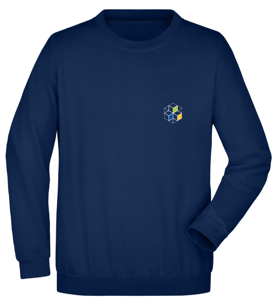 Unisex pusa, tumesinine