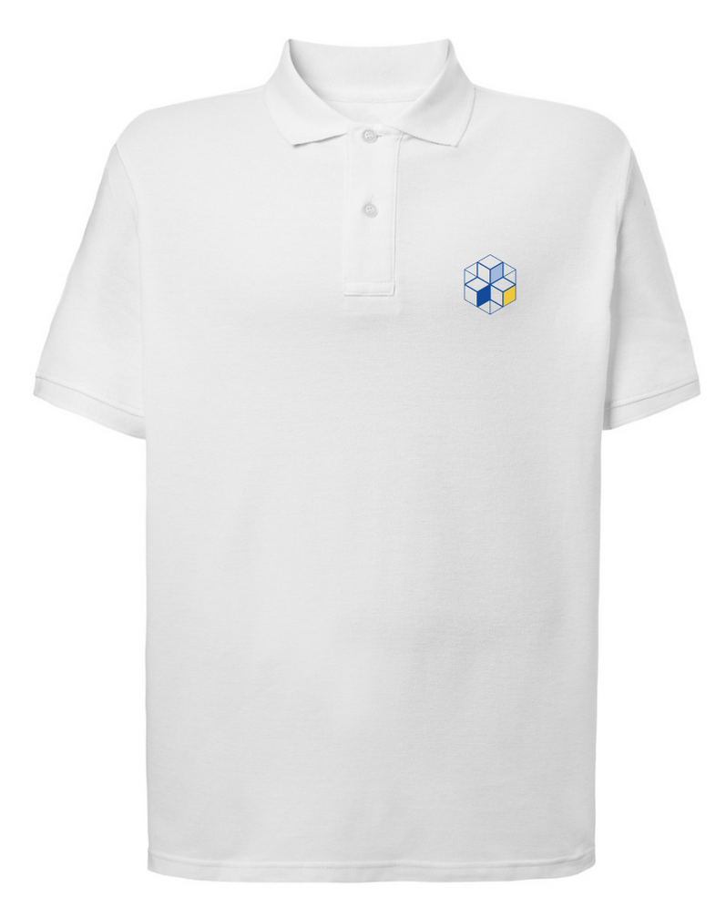 Meeste polosärk, valge