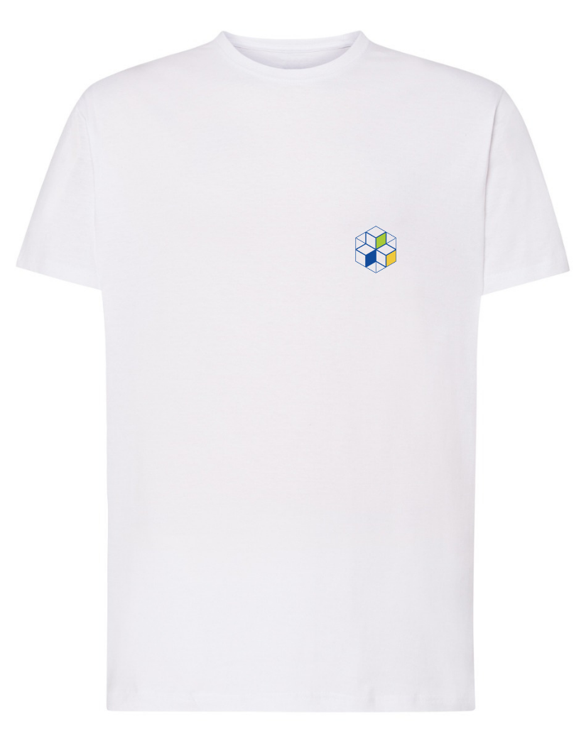 Unisex T-särk, valge