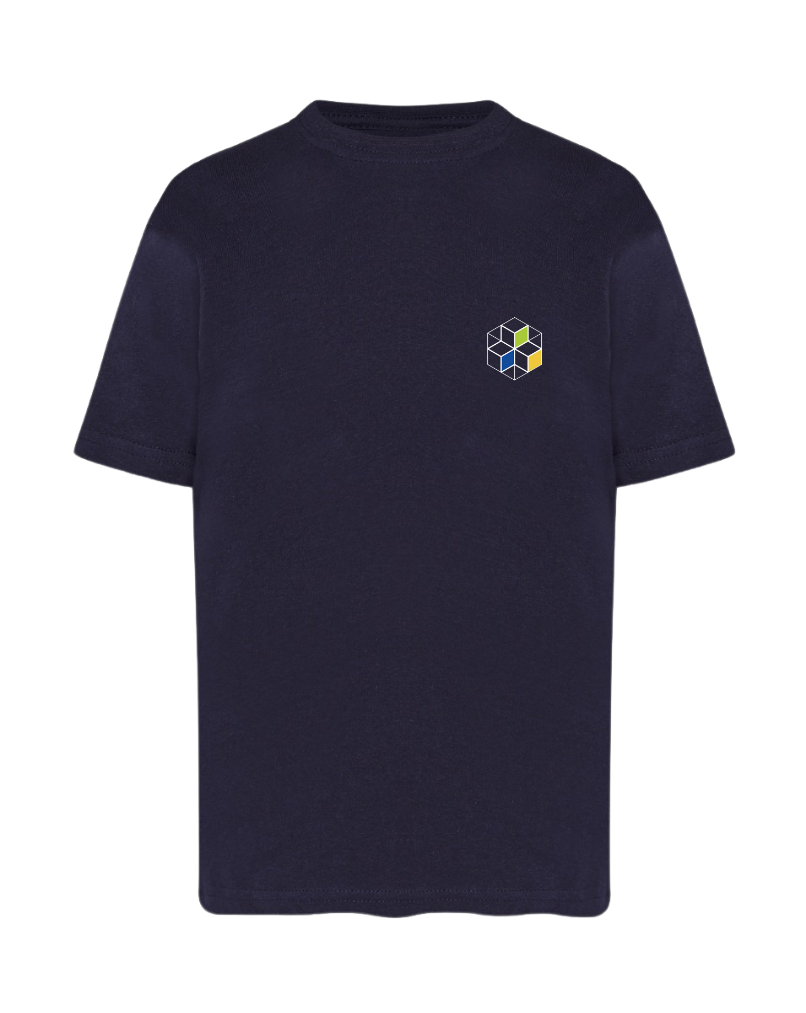 Laste T-särk, tumesinine